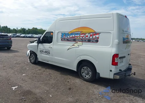 2018 Nissan Nv Cargo Nv2500 Hd Sl V6 z USA, uszkodzony, nr VIN 1N6BF0LY2JN816606